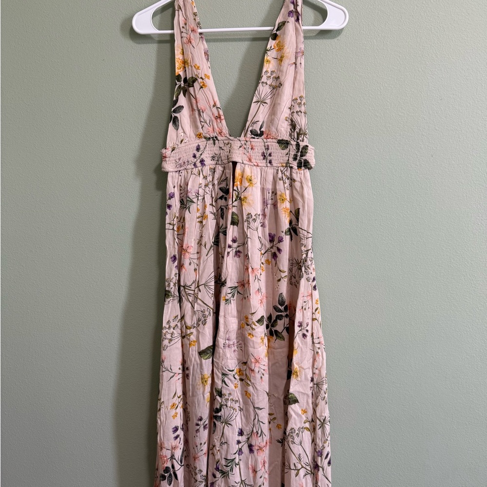 Floral Maxi Dress Small